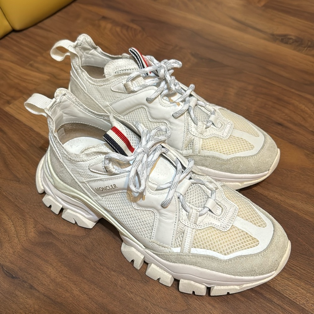 MONCLER
Leave No Trace Sneakers in Mesh & Leather